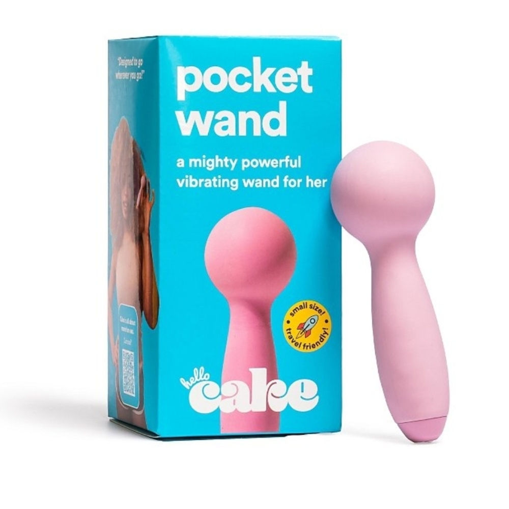 Hello Cake Pink Pocket Wand